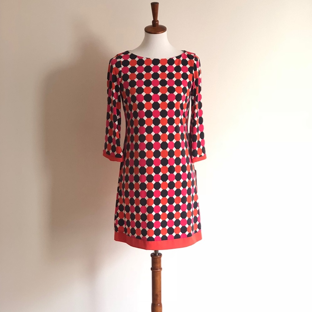 Eliza J 3/4 length sleeve shift dress